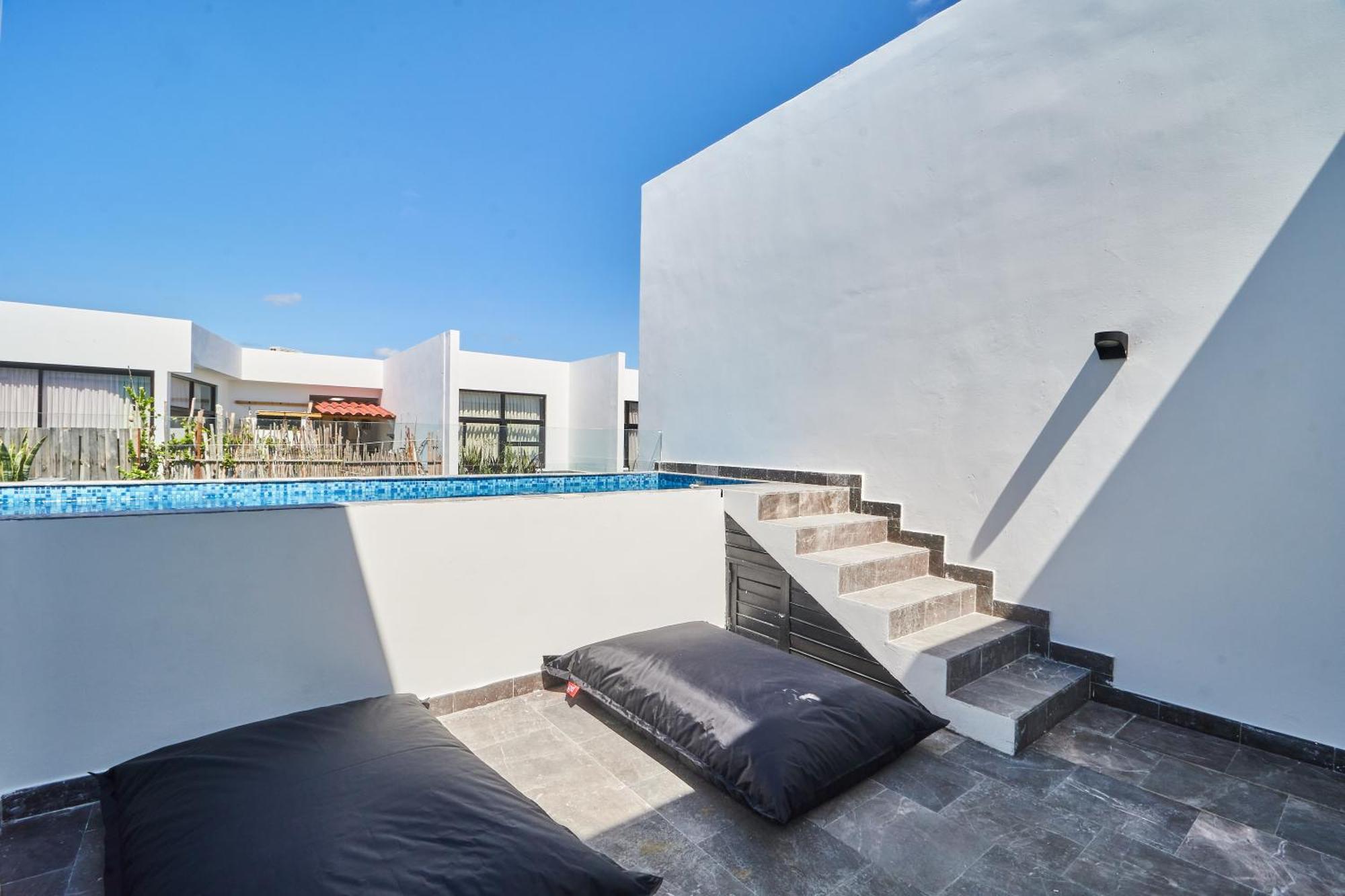 Luxury Penthouse With Private Pool In Aldea Zama Apartment Tulum Exterior photo