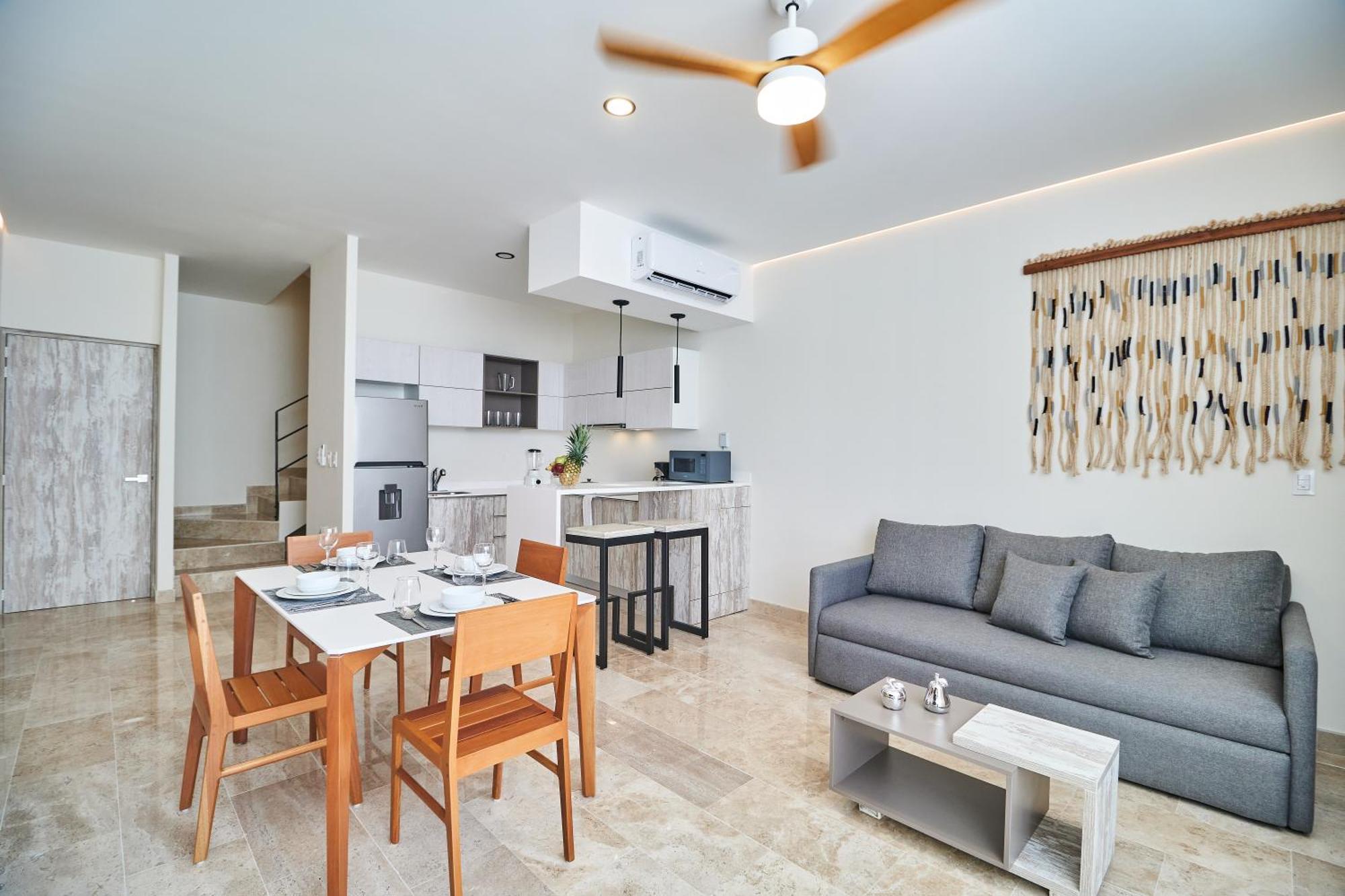Luxury Penthouse With Private Pool In Aldea Zama Apartment Tulum Exterior photo